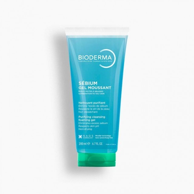 BIODERMA SEBIUM GEL ZA PRANJE ZA MEŠOVITU KOŽU 200ML TUBA